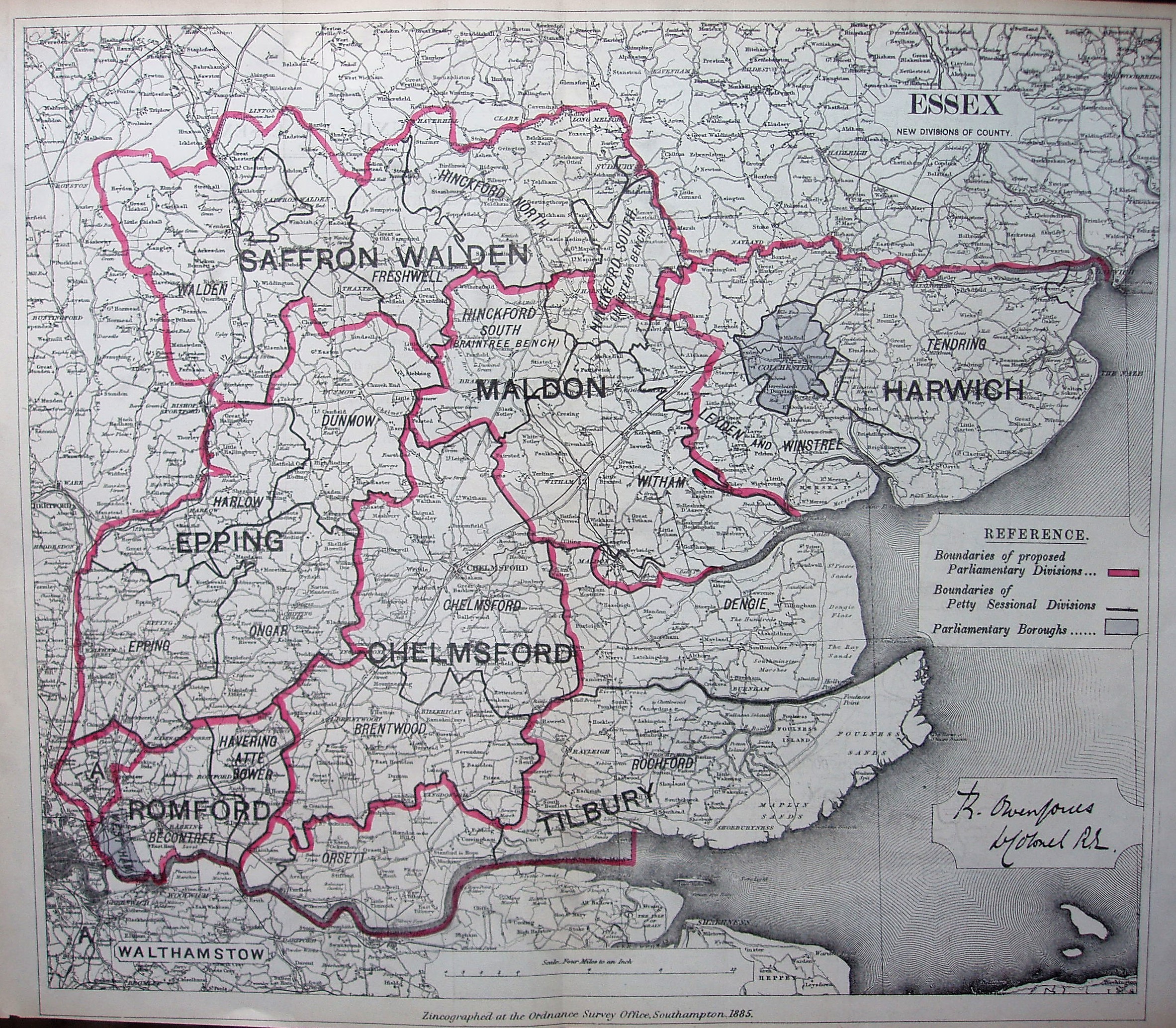 Boundary Commission 1885